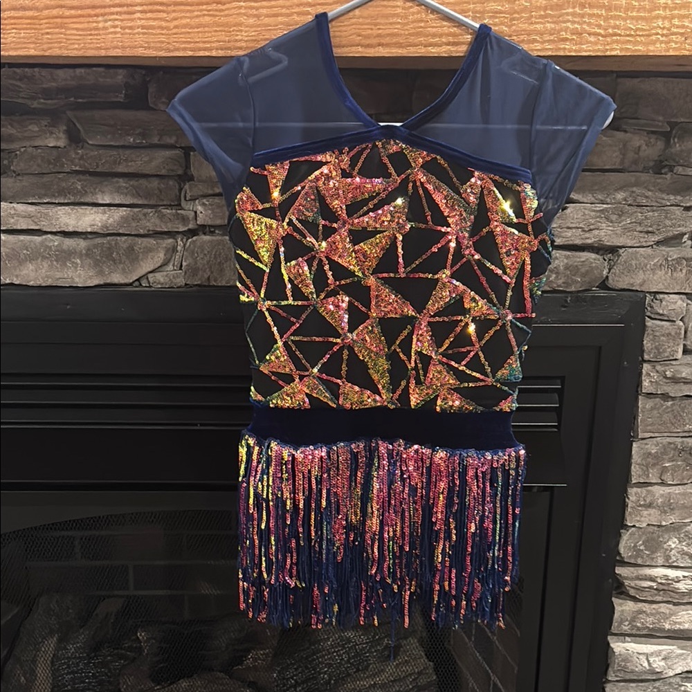 Weissman Sparkling Blue Dance Attire